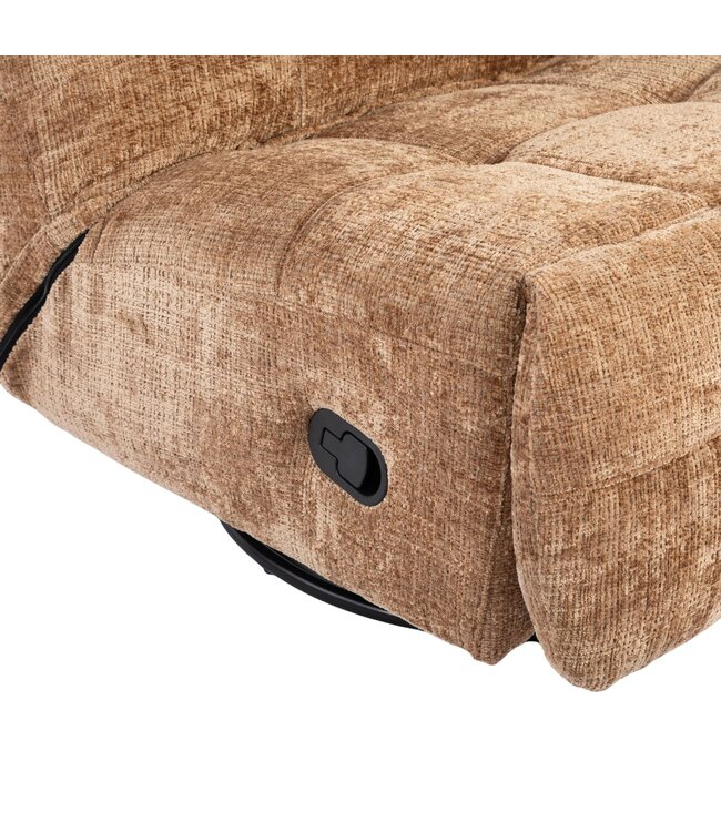 Starfurn Relaxfauteuil Chill – Draaibaar & Verstelbaar – Cinnamon