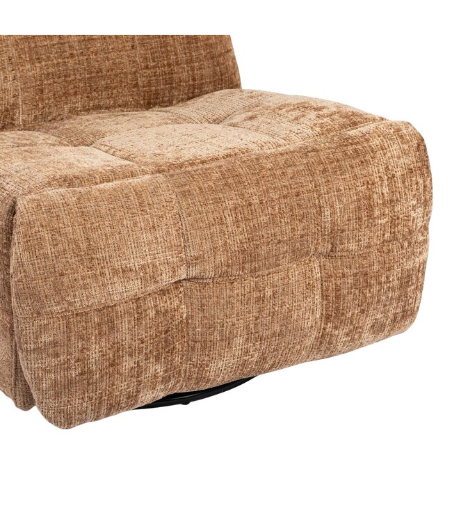 Starfurn Relaxfauteuil Chill – Draaibaar & Verstelbaar – Cinnamon
