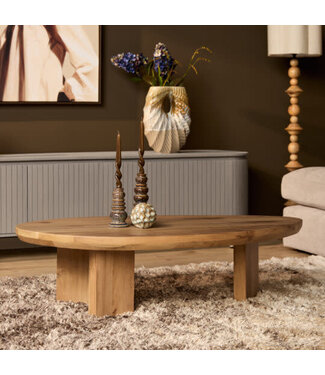 Starfurn Zillah - Naturel Eiken - 130 cm