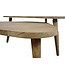 Rispens Salontafel Albert – Set van 2 – Driehoekig – Massief Mangohout – Naturel