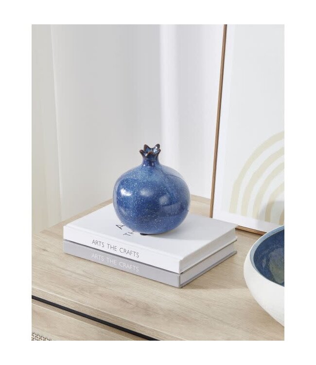 Eglo Living Vaas Shigay – Blauw – Keramiek – Klein formaat – Eglo Living