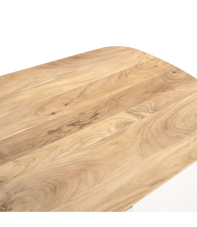 Eleonora Eettafel Nikki – 280x100 cm – Naturel – Acaciahout – Eleonora