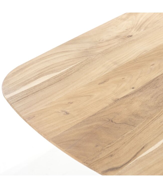 Eleonora Eettafel Nikki – 280x100 cm – Naturel – Acaciahout – Eleonora
