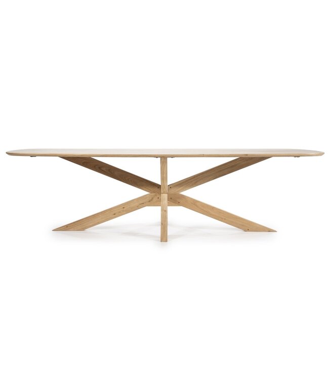 Eleonora Eettafel Nikki – 280x100 cm – Naturel – Acaciahout – Eleonora