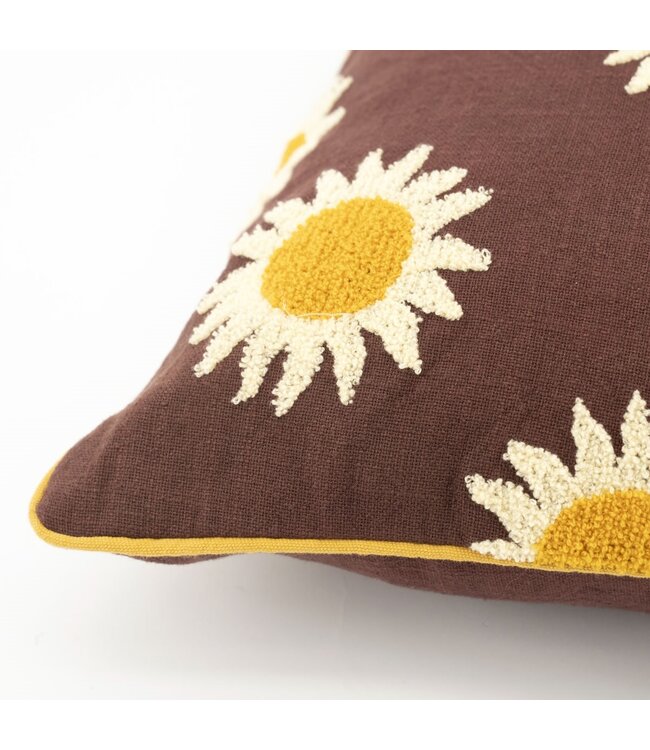 By-Boo By-Boo Sunflare kussen 40x60 cm polyester met katoenen achterkant