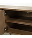 Eleonora Eleonora Jake tv meubel 4 deurs bruin 183x47x50 cm eikenhout