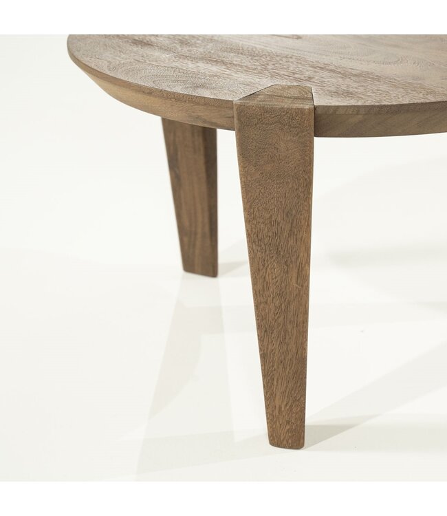 Eleonora Eleonora Davina salontafel Small 60x60x36 cm – mangohout geborsteld