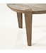 Eleonora Eleonora Davina salontafel Small 60x60x36 cm – mangohout geborsteld