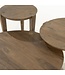 Eleonora Eleonora Davina salontafel Small 60x60x36 cm – mangohout geborsteld