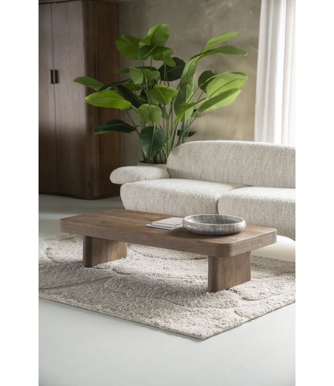 Eleonora Salontafel Edward – 130x60 cm – Mangohout – Eleonora