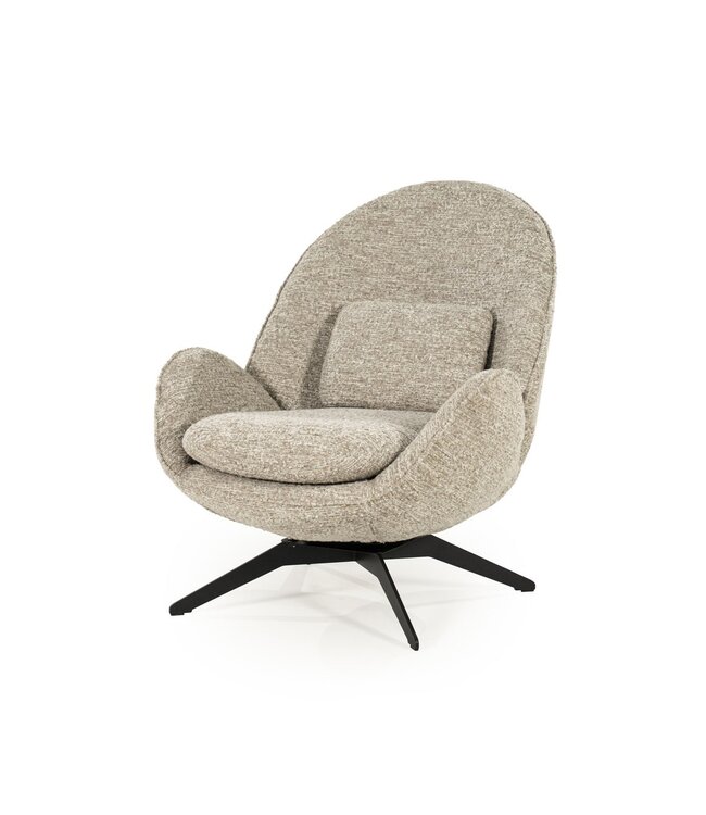 Eleonora Fauteuil Ryan - taupe Zora - 76x87x86.2