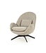 Eleonora Fauteuil Ryan - taupe Zora - 76x87x86.2