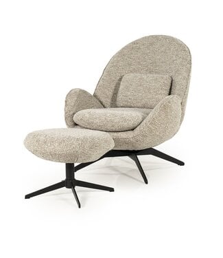 Eleonora Fauteuil Ryan - taupe Zora - 76x87x86.2