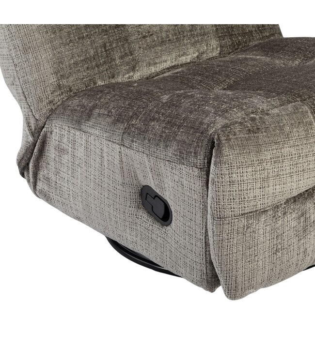 Starfurn Relaxfauteuil Chill – Grijs – Draaibaar – Starfurn STF-9994