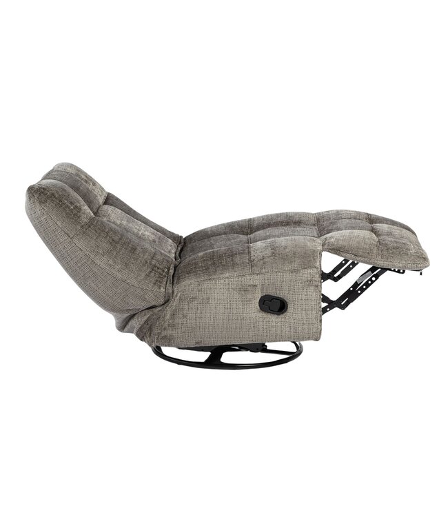 Starfurn Relaxfauteuil Chill – Grijs – Draaibaar – Starfurn STF-9994