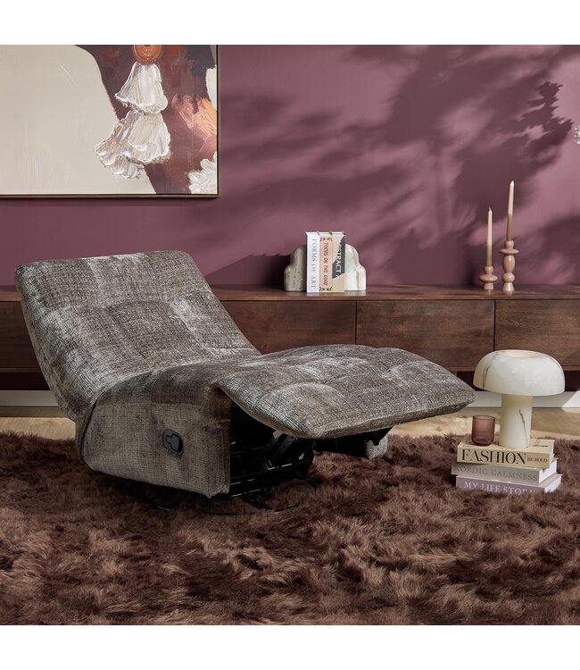 Starfurn Relaxfauteuil Chill – Grijs – Draaibaar – Starfurn STF-9994