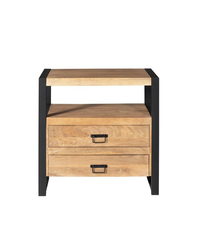 Starfurn Britt Ladekast – 80 cm – Naturel Mangohout – Starfurn STF-4632