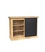 Starfurn Ladekast Noa naturel mangohout 100 cm – met deur en lades
