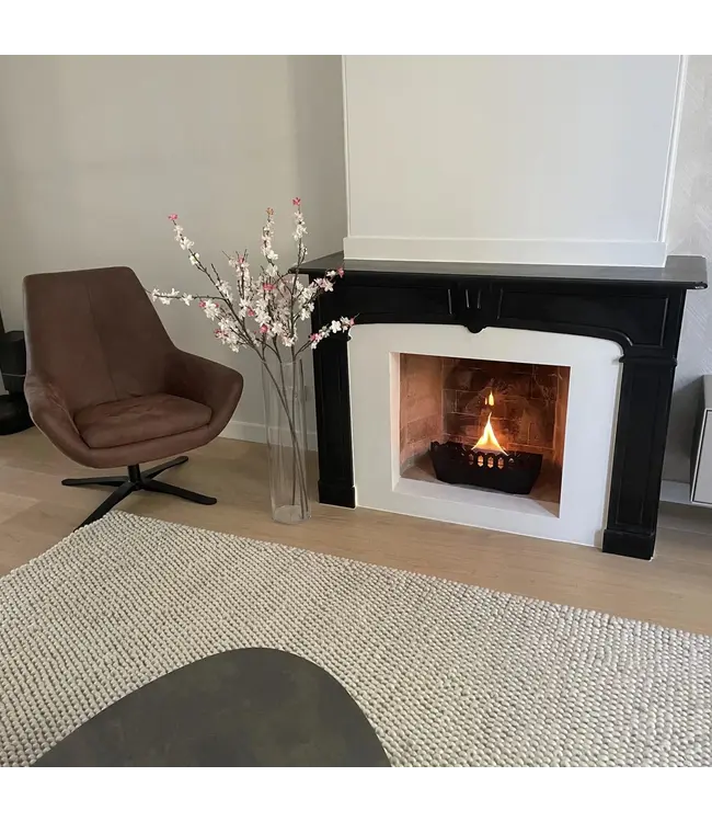 Tenderflame Classic Black inzethaard 41 cm – 2000W tafelhaard