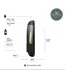 Tenderflame Cycloflame Wall wandhaard goud – 1500W design haard