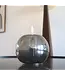 Tenderflame Globus Candle 10 Graphite Ø10,5 cm – tafelvuur glas