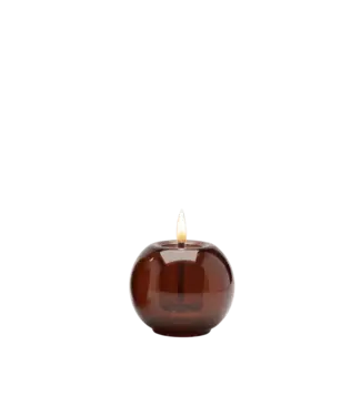 Tenderflame Globus Candle 10 Amber