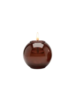 Tenderflame Globus Candle 15 Amber