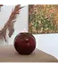Tenderflame Globus Candle 15 Amber Ø15 cm – glazen tafelvuur