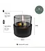 Tenderflame Rosie 10 Black Smoke sfeerlamp Ø10,5 cm – keramiek & glas