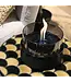 Tenderflame Rosie 18 Black Smoke sfeerlamp Ø19,7 cm – keramiek & glas