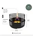 Tenderflame Rosie 18 Black Smoke sfeerlamp Ø19,7 cm – keramiek & glas