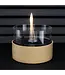 Tenderflame Café 18 Oak tafelhaard Ø18 cm – eikenhout design