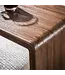 Rispens Maya Teak overzettafel 40 cm – massief teak espresso C-vorm