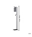 Stars Of Light Eglo Lancelin vloerlamp met leeslamp 180 cm – zwart staal en smoke glas