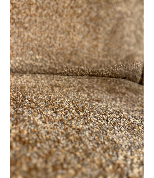 Rispens Living bank ronde vorm Venga 28 Cognac – longchair + 3-zits + eiland