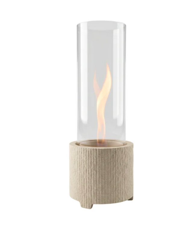 Tenderflame Glow Cycloflame tafelhaard beige 38 cm