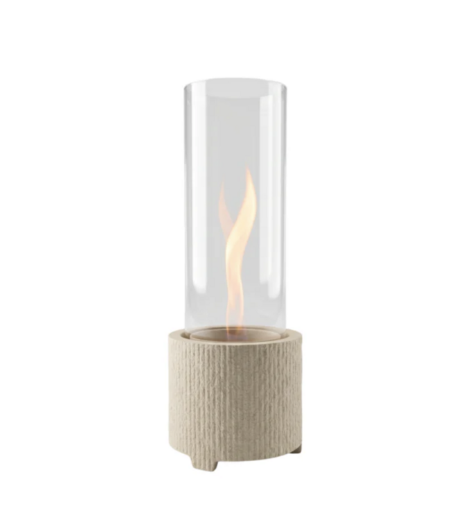 Tenderflame Glow Cycloflame tafelhaard beige 38 cm