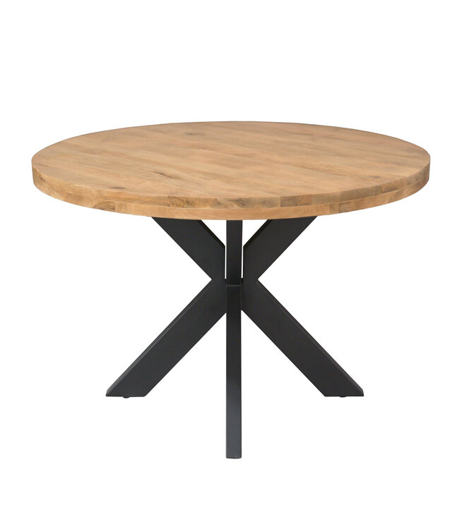 Starfurn Dakota rond Naturel Mangohout 120 cm