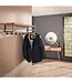 Daytona kapstok met hoedenplank 6 haken 100 cm – massief Saja natural