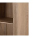 Starfurn Vakkenkast XL Dallas Naturel Mangohout 160 x 45 x 200 cm