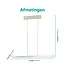 Stars Of Light Ciggiano Geborsteld staal - Aluminium -H150 L113 B10