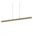 Stars Of Light EGLO Ciggiano LED hanglamp zwart/hout 113 cm – dimbaar en CCT