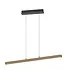 Stars Of Light EGLO Ciggiano LED hanglamp zwart/hout 113 cm – dimbaar en CCT