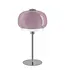 Eglo Belomontejo chroom wit roze glas Ø 22 cm – 41,5 cm hoog