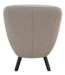 Fauteuil Lucio – Peper 15 Brown – comfortabele fauteuil in warme bruintint