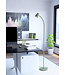 Eglo Carlo staande lamp groen/wit 170 cm – verstelbare leeslamp met E14-fitting