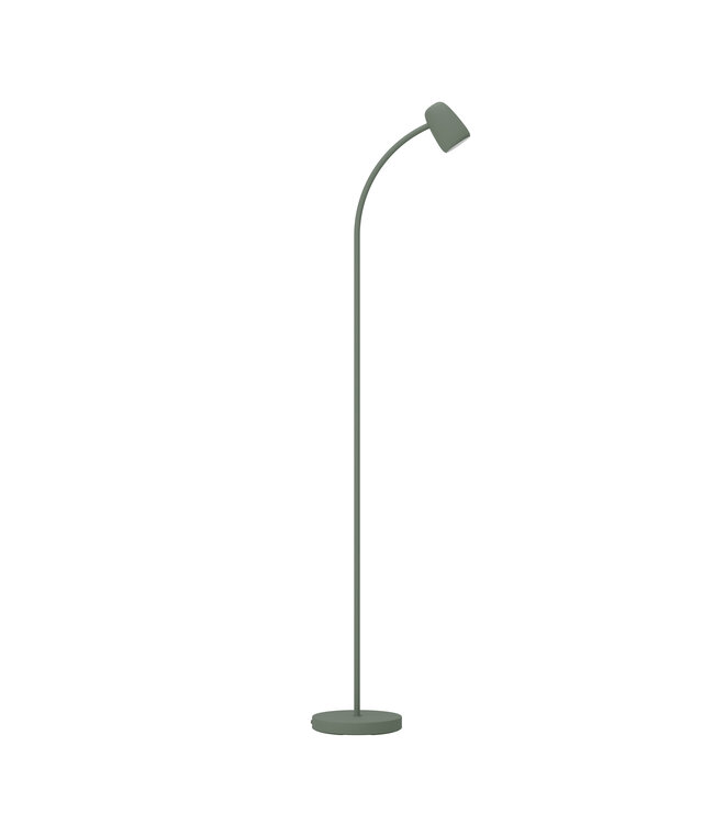 Eglo Carlo staande lamp groen/wit 170 cm – verstelbare leeslamp met E14-fitting