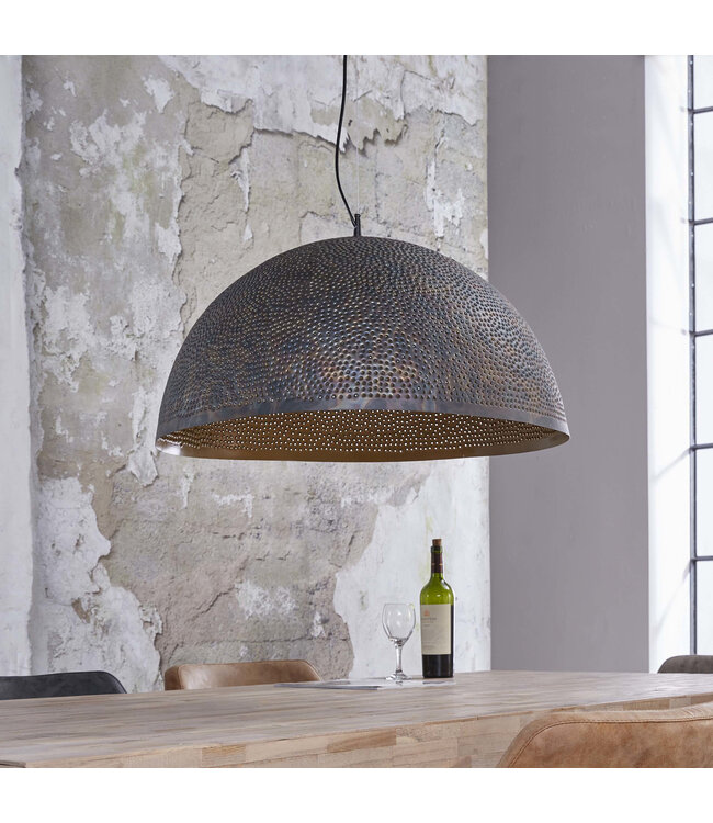 Rispens Punch 1-lichts Ø70cm / Zwart bruin