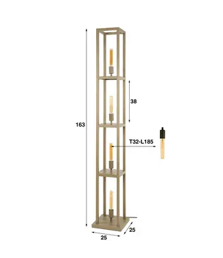 Rispens Quadra 4-lichts / Beige