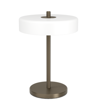 Eglo Salve  staal, kunststof donker brons / glas opaal wit H: 330 mm | Ø 230 mm